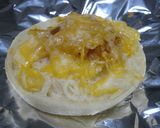 イングリッシュマフィン　お好み焼き味作り方4写真