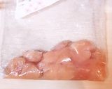 ♡鶏ささみとレンコンと里芋のピリ辛炒め♡作り方3写真