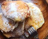 ｍ材料２つ！もっちりとろけるホットケーキ作り方4写真