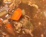 豚しゃぶで出来たスープを使ったカレー作り方6写真
