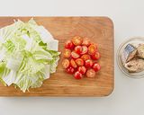 さば缶と白菜のミソスープ作り方2写真