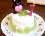 1歳バースデーケーキ＊離乳食作り方6写真