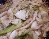 簡単！キャベツと挽肉のあんかけ風作り方4写真