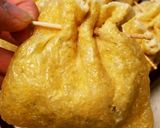 水菜とツナのおあげ巾着作り方5写真