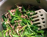 しめじとほうれん草で簡単ペペロンチーノ作り方7写真