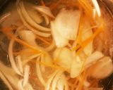 ♪生姜でぽかぽか野菜スープ♪作り方2写真