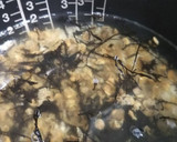 白だしでひじきとしじみごはん作り方6写真