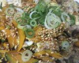 かぼちゃと豚肉の炒め物作り方7写真