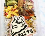 うさぎ100% キャラ弁作り方4写真