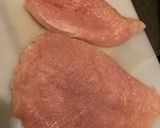 柔らか胸肉のステーキ作り方1写真