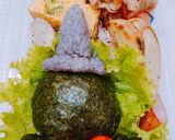 黒猫 ジジ ハロウィン キャラ弁 ♪作り方3写真