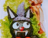 黒猫 ジジ ハロウィン キャラ弁 ♪作り方4写真