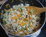 カレーフレークで簡単ドライカレー♪作り方3写真