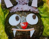 黒猫 ジジ ハロウィン キャラ弁 ♪作り方5写真