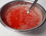 すりおろしトマトの冷製スープ作り方5写真
