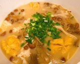 超簡単！失敗しないきのこ豆腐スープ作り方4写真