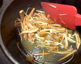 *皮 きんぴら* 煮汁利用。作り方3写真