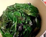 金時草とオクラの浅漬け風小鉢作り方3写真