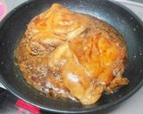簡単やわらか照り焼きチキン(材料3つだけ作り方3写真