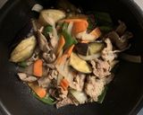 茄子入り生姜焼き作り方5写真