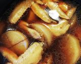 手羽先と大根の煮物。作り方2写真