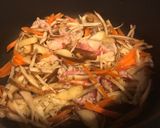 豚汁風きんぴら味噌汁作り方2写真