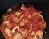 鶏肉とレンコンしめじのトマト煮作り方5写真