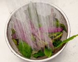 金時草のトロトロお吸い物作り方4写真