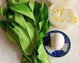 空芯菜のチャーハン作り方1写真
