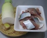 鰤アラのぶり大根作り方1写真