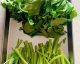 空芯菜とにんにくのピリ辛炒め作り方3写真