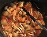 鶏肉とレンコンしめじのトマト煮作り方6写真
