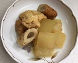 ★冬瓜(大根)とおでん種♪簡単煮物作り方5写真
