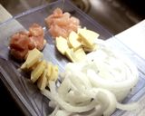 親子丼♪たけのこシャキシャキ卵フワフワ☆作り方2写真