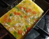 安くてお弁当の華に。かんたんオムレツ。作り方3写真