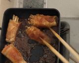 毎日のお弁当♪豚えのき巻き作り方4写真