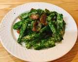 長芋とベーコンの白だし炒め作り方7写真