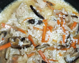 甘辛たれで♪中華おこわ　炊飯器で簡単に作り方7写真