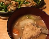 寒い夜に！あったまるよ〜秋鮭の粕汁作り方4写真