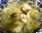 鶏とセロリの好きなだけスープ作り方6写真