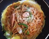 約束された勝利のフライパン直喰ナポリタン作り方12写真