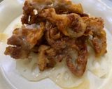 カリカリ豚とれんこんの温製サラダ作り方5写真
