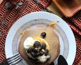 ｍ黒豆の煮汁パンケーキ作り方8写真