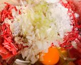 和風ハンバーグ☆パン粉なし作り方1写真