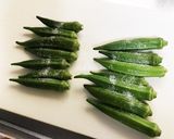 オクラぽん酢漬け作り方1写真