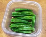 オクラぽん酢漬け作り方4写真