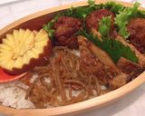 中学生 ハロウィン弁当 詰め方 1010作り方6写真
