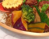 中学生 ハロウィン弁当 詰め方 1010作り方7写真