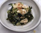 サラダチキンと胡瓜わかめの明太子和え作り方4写真