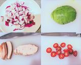50℃〜低温調理いろいろ 満腹コブサラダ作り方12写真